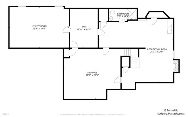15 Ronald Road, Sudbury, MA 01776