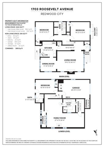1703 Roosevelt Avenue, Redwood City, CA 94061