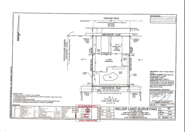 240 GREGORY Road, West Palm Beach, FL 33405