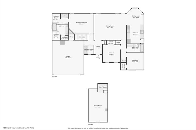 157 Old Firetower RD, Bastrop, TX 78602