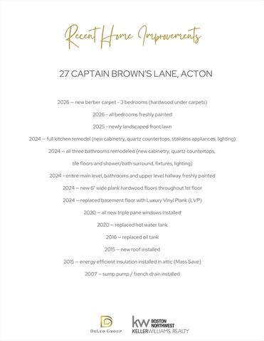 27 Captain Brown's Lane, Acton, MA 01720
