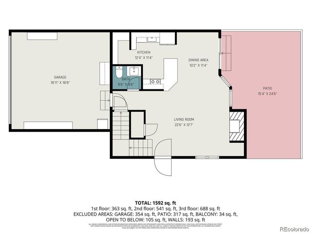 12059 W Chenango Dr D, Morrison, CO 80465