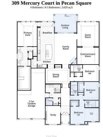 309 Mercury Court, Northlake, TX 76247