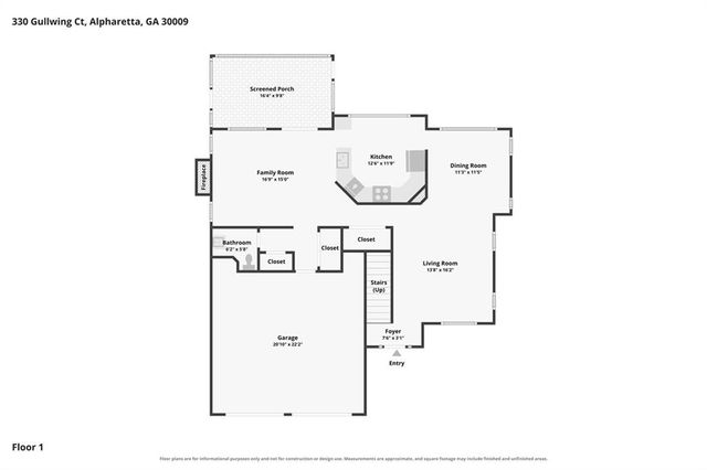 330 Gullwing Court, Alpharetta, GA 30009
