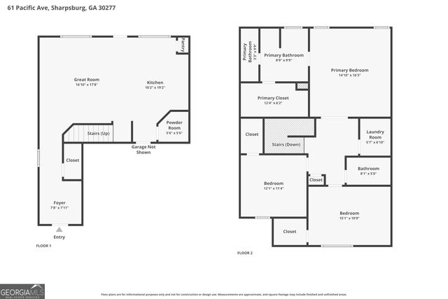 61 Pacific Avenue, Sharpsburg, GA 30277