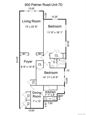 900 Palmer Road 7D, Bronxville, NY 10708