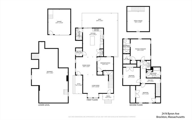 24 N Byron Ave, Brockton, MA 02301
