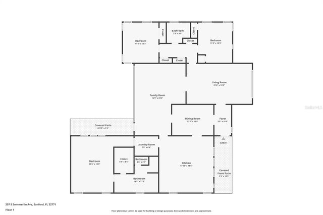 207 S SUMMERLIN AVENUE, Sanford, FL 32771