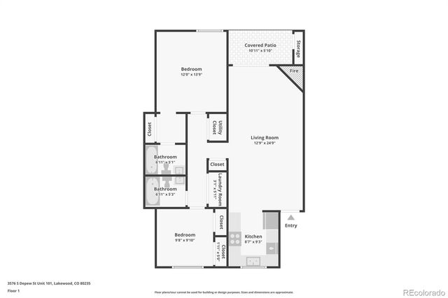 3576 S Depew Street 101, Denver, CO 80235