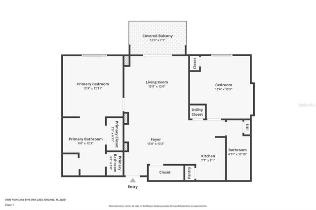 8100 POINCIANA BOULEVARD 2303, Orlando, FL 32821