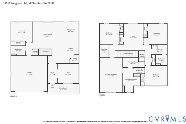 11518 Longtown Trl, Midlothian, VA 23112