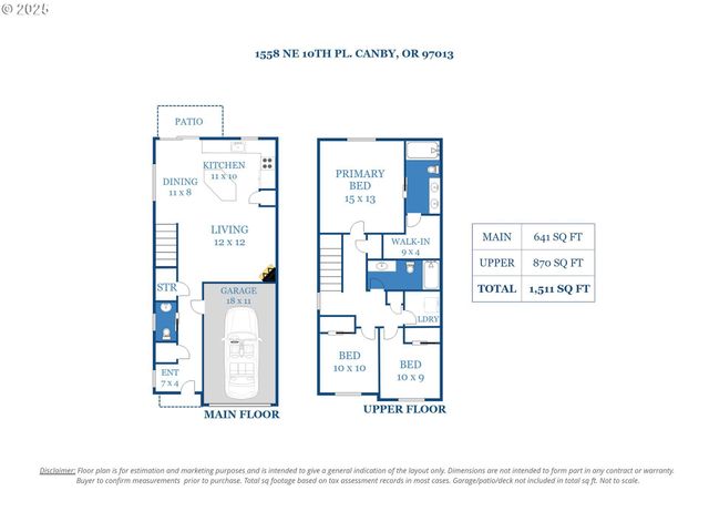 1558 Ne 10TH Pl, Canby, OR 97013