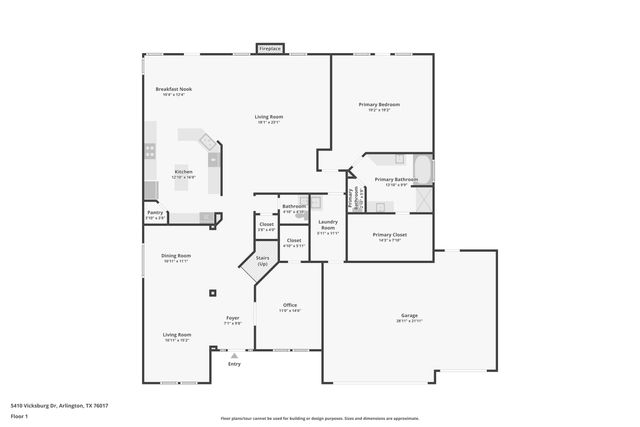 5410 Vicksburg Drive, Arlington, TX 76017