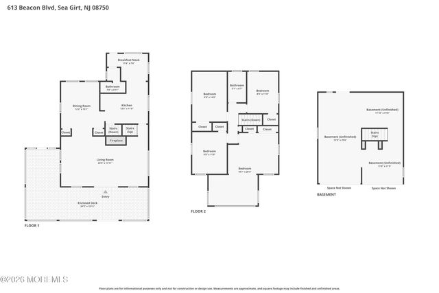 613 Beacon Boulevard Garage Apt., Sea Girt, NJ 08750