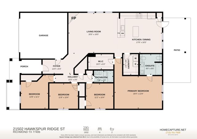 21502 Hawkspur Ridge Street, Richmond, TX 77406