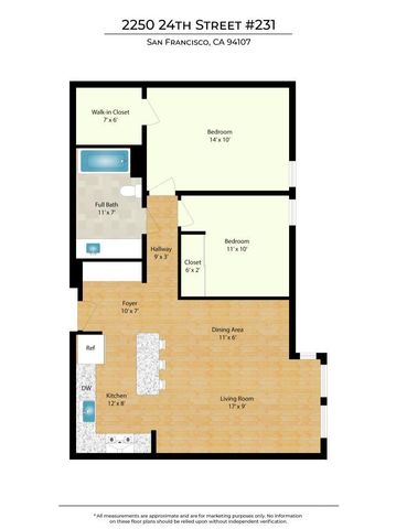 2250 24th Street 231, San Francisco, CA 94107