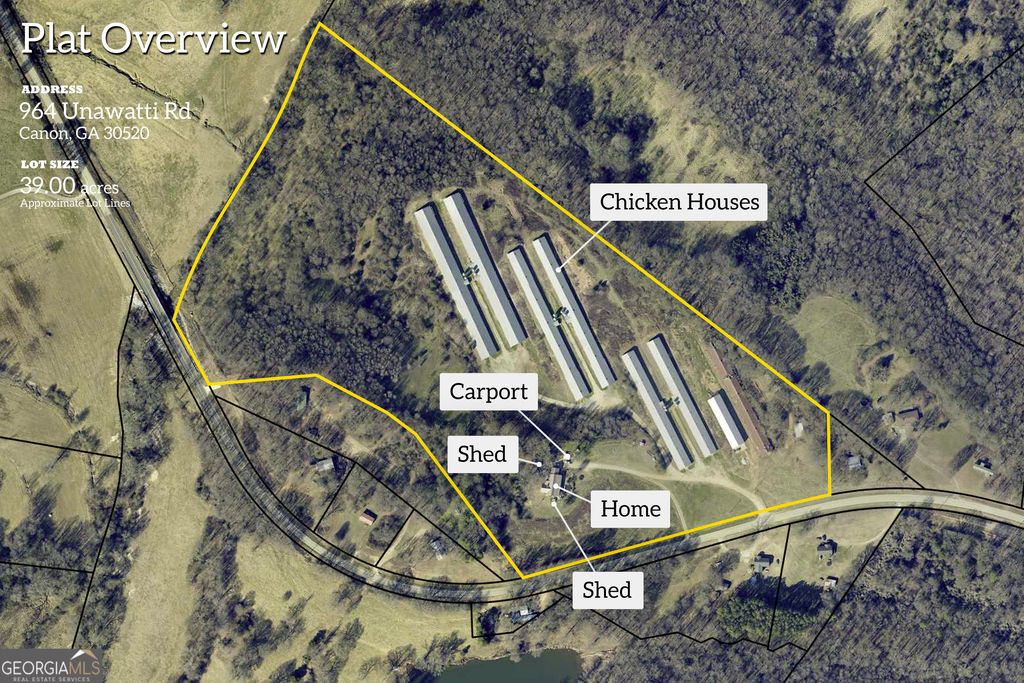 964 Unawatti Road, Canon, GA 30520 — photo 2