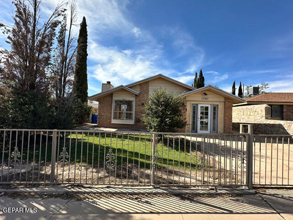1587 WHISTLER Lane, El Paso, TX 79936