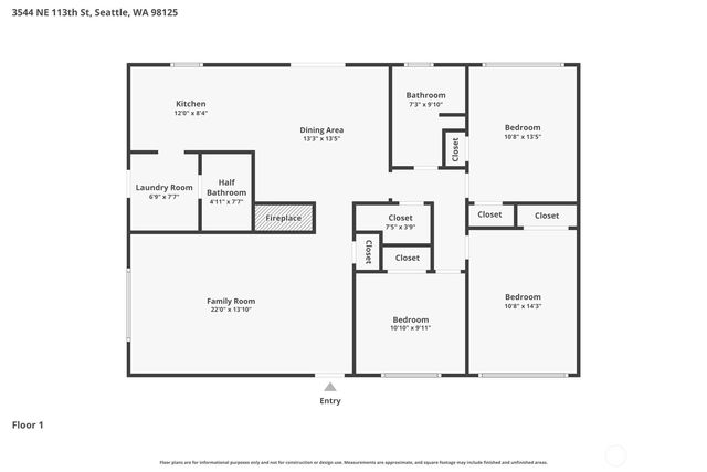 3544 NE 113th Street, Seattle, WA 98125