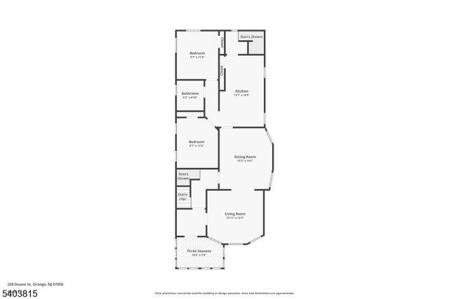 228 DUANE STREET, City Of Orange Twp., NJ 07050