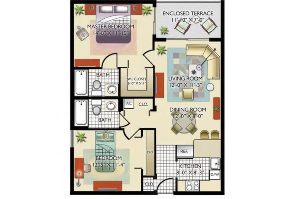 9517 Fontainebleau Boulevard 581-617, Miami, FL 33172