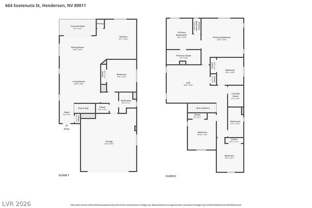 664 Sostenuto Street, Henderson, NV 89011