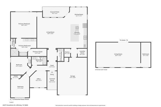 22277 Greenbriar Drive, Whitney, TX 76692