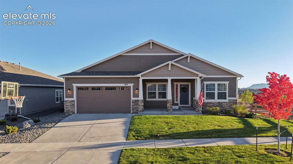 6711 Tumble Creek Drive, Colorado Springs, CO 80924 — exterior