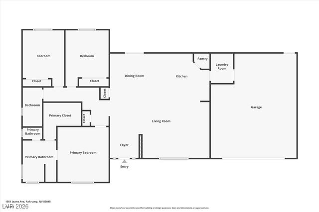 1951 Jeane Avenue, Pahrump, NV 89048