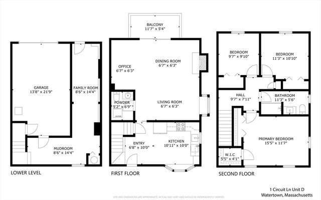 1 Circuit Lane D, Watertown, MA 02472