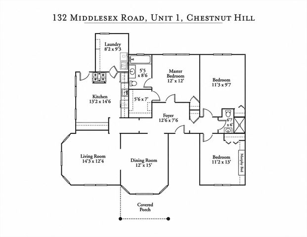 132 Middlesex Road 1, Brookline, MA 02467