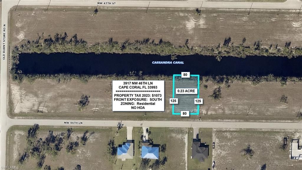 3917 NW 46th LN, CAPE CORAL, FL 33993 — exterior