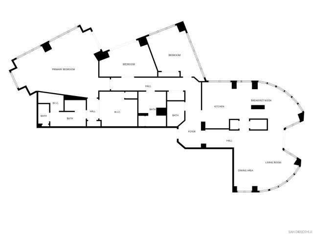 100 Harbor Drive 2805, San Diego, CA 92101