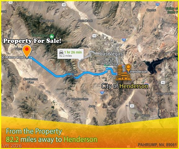 4650 Manse Road, Pahrump, NV 89061