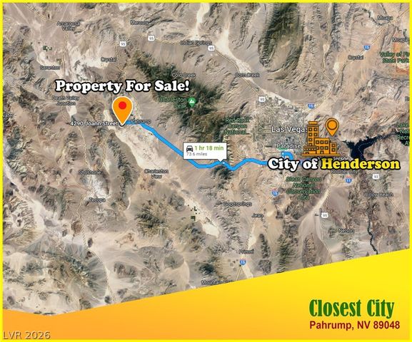 4650 Manse Road, Pahrump, NV 89061