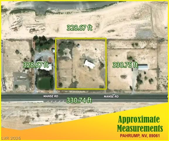 4650 Manse Road, Pahrump, NV 89061