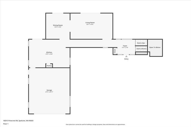 1829 E PINECREST Rd, Spokane, WA 99203