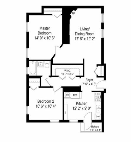 640 W Waveland Avenue 2F, Chicago, IL 60613