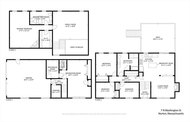 7 N Washington St, Norton, MA 02766