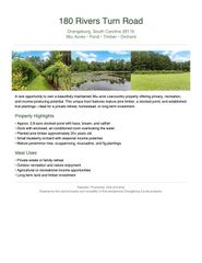 180 Rivers Turn Road, Orangeburg, SC 29115