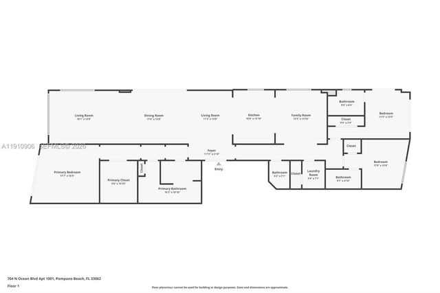 704 N Ocean Boulevard 1001, Pompano Beach, FL 33062