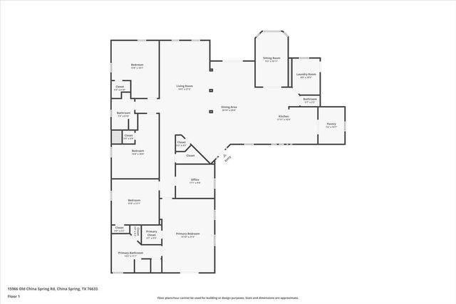 15966 Old China Spring Road, China Spring, TX 76633