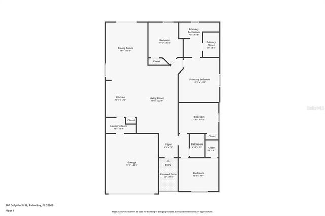 180 DOLPHIN STREET SE, Palm Bay, FL 32909