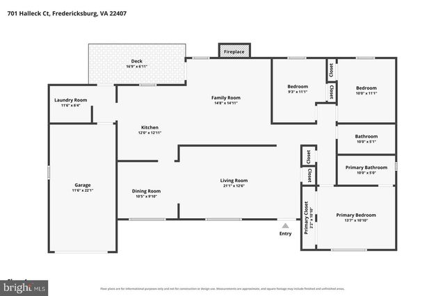 701 HALLECK CT, Fredericksburg, VA 22407