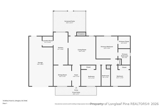 15 Willow Pond Courts, Lillington, NC 27546