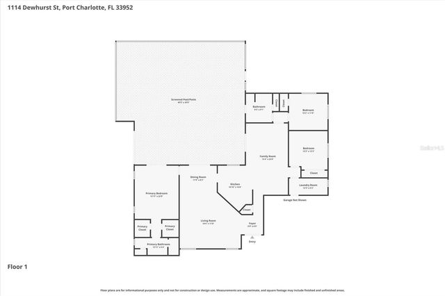 1114 DEWHURST STREET, Port Charlotte, FL 33952