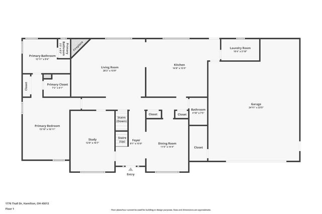 1776 Thall Drive, Hamilton, OH 45013