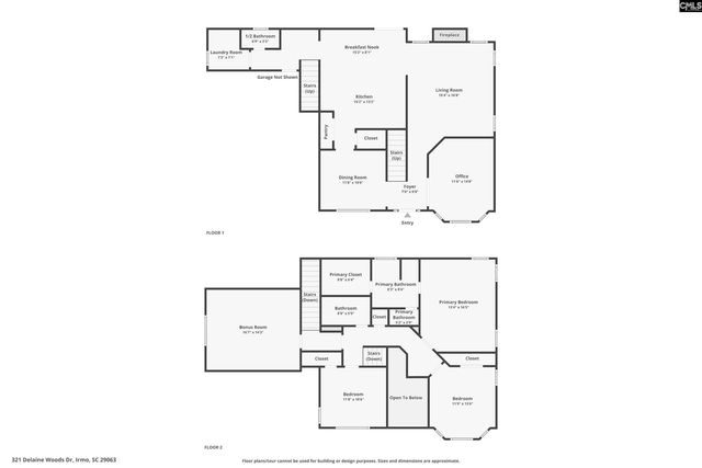 321 Delaine Woods Drive, Irmo, SC 29063