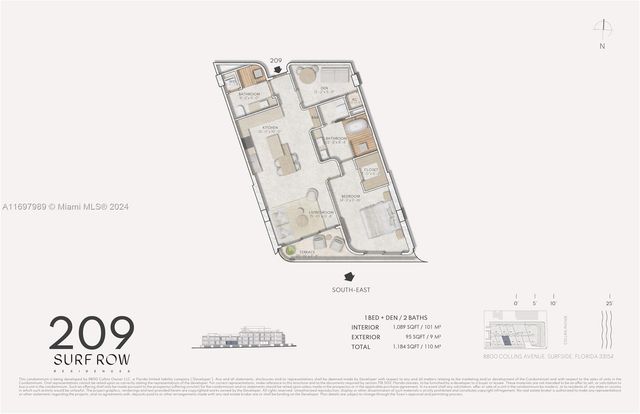 8800 Collins Ave 209, Surfside, FL 33154