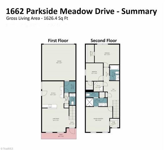 1662 Parkside Meadow Drive, Winston-salem, NC 27127